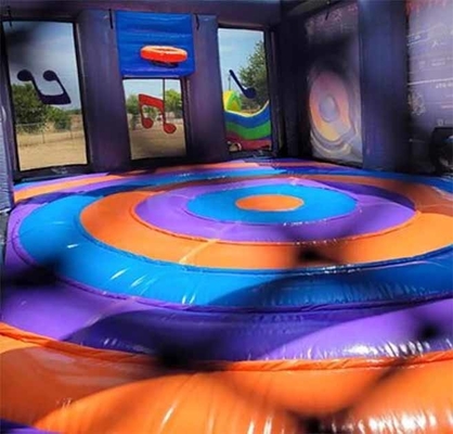 PVC exterior Boom Box inflable Casa de rebote discoteca cúpula castillo de rebote para el evento de la fiesta