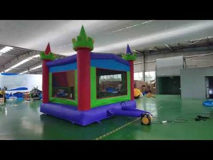 Logotipo personalizado Impreso 13 pies Castillo Casa de salto Comercial Adultos Niños Salto Salto
