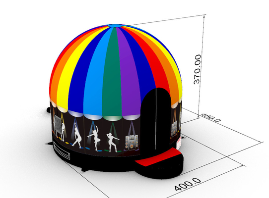 Disco Dome Bounce House en material PVC 7-15 días Período de producción para su próximo evento