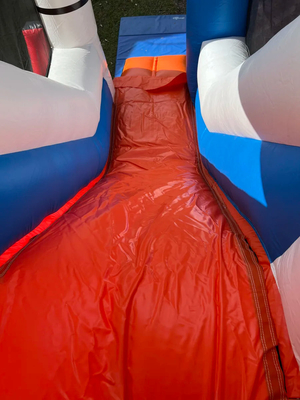 Personaliza el transbordador espacial Casa de salto con tobogán para niños saltando escalada