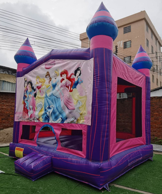 Diseño gratuito Princesa Casa de salto en venta Castillo de salto comercial