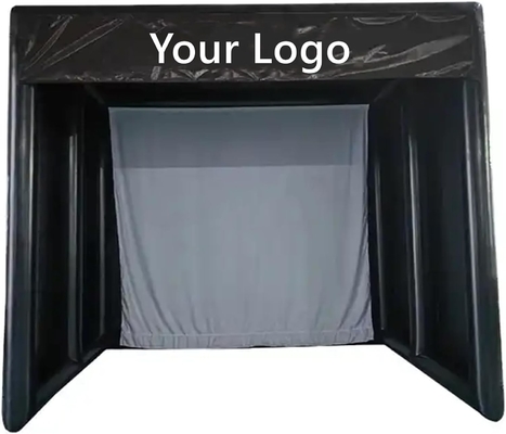 Entrenamiento simulador de golf inflables al aire libre carpa simulador de golf jaula de recintos para la práctica en el hogar con diseño personalizado