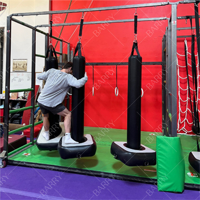 Cursos de Parkour de Trampolín Inflables G2N Air Piston Airbox Parking Airblocks para entrenamiento