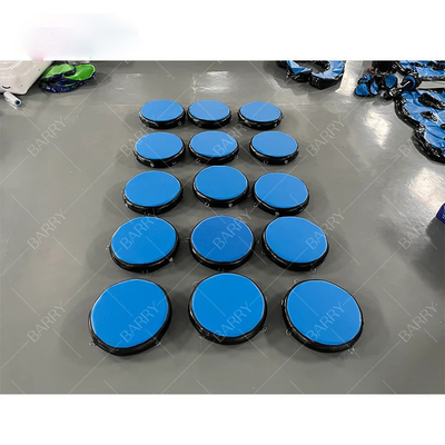 Ideas de obstáculos de Parkour Curso de guerreros Air Spot Parque de trampolines personalizado Parque de pista aérea