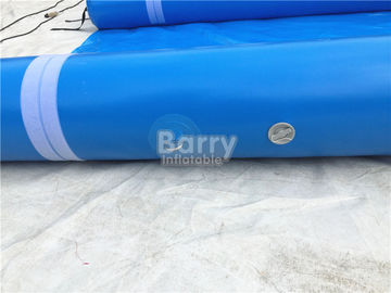 resbalón inflable y diapositiva del solo carril de la lona del PVC de 0.55m m con la piscina