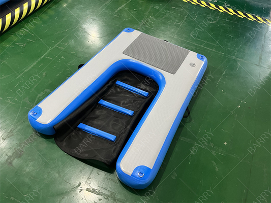 OEM escaleras flotantes para mascotas escalera de agua inflable rampa para perros Barry