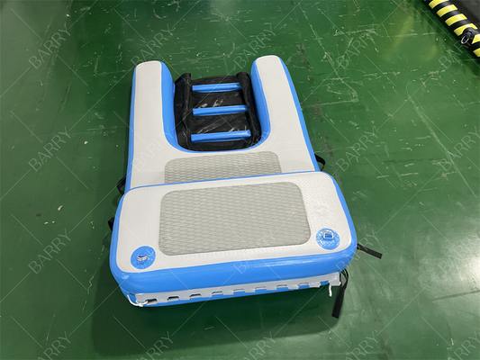 Plataforma flotante para perros de PVC inflable sin resbalones y segura para mascotas