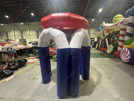 Juegos divertidos con bomba de aire para juegos de eventos de fiestas de baloncesto