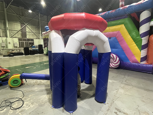 Juegos divertidos con bomba de aire para juegos de eventos de fiestas de baloncesto