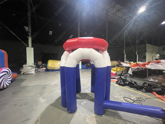 Juegos divertidos con bomba de aire para juegos de eventos de fiestas de baloncesto