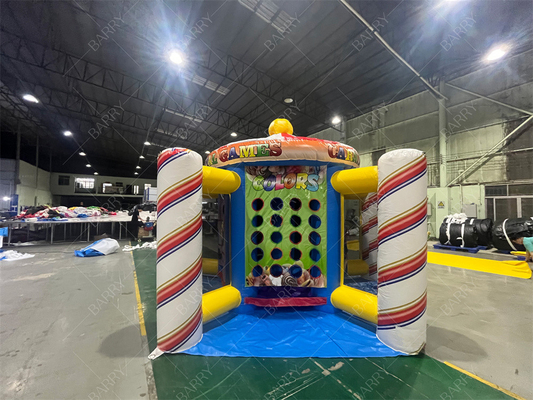 Juego de Carnaval de Clavo de grado comercial 5 en 1 Juego de Deportes Inflables para Niños al aire libre