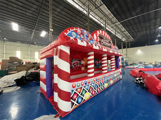 Juegos Deportivos 3 Juegos Carnaval Tabernáculo de Juegos 4 en 1 Combos Gran Carnaval Inflatable Tienda de Juegos