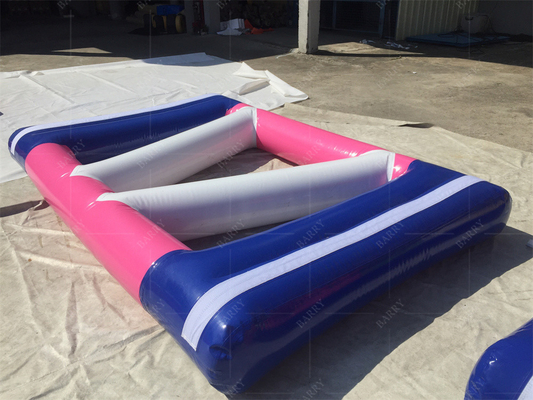 Disfrutar del agua con nuestro parque acuático flotante inflable personalizado y soplador de aire