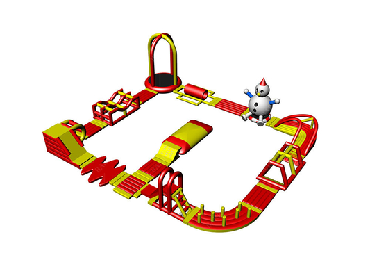 Parque acuático flotante anti-UV inflable