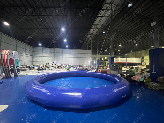 Redondo Pequeño Azul Gran Divertido Verano Niños Piscina Inflable Para Paddle Boats Bolas de agua