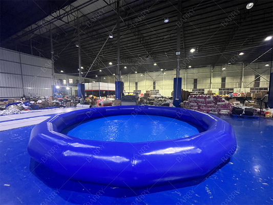 Redondo Pequeño Azul Gran Divertido Verano Niños Piscina Inflable Para Paddle Boats Bolas de agua