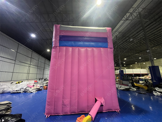8.4x3.6x6m Jumper a medida Bouncy Kids Pink Princess toboganes de agua inflable para la fiesta