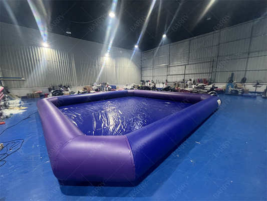 Barry Púrpura Piscina Inflable Aérea Estricta Piscina Inflable Exterior Para Adultos