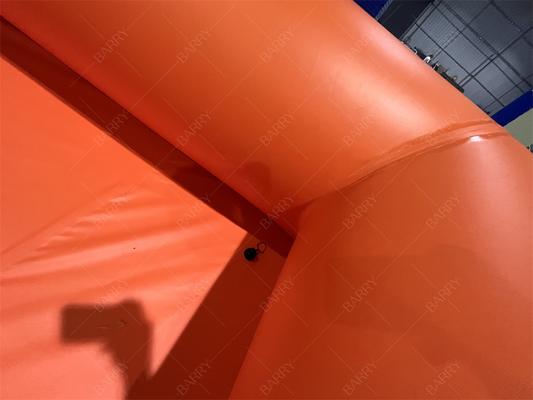 Jardín comercial Gran piscina de agua hermética Piscina de agua naranja Juego de agua verano