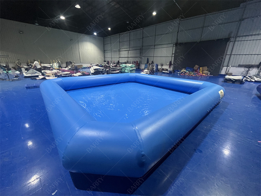 Piscina de remo de PVC portátil para la familia plegable por encima del suelo Piscina inflada para niños para niños