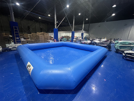 Piscina de remo de PVC portátil para la familia plegable por encima del suelo Piscina inflada para niños para niños