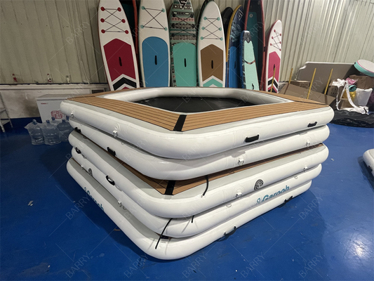 Hamaca de agua hinchable flotante flotante 10 salón clásico Hamaca hinchable para adultos niños
