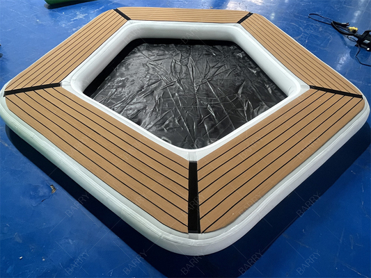 Hamaca de agua hinchable flotante flotante 10 salón clásico Hamaca hinchable para adultos niños