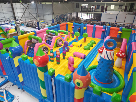 Custom World'S Biggest Kids Indoor Bounce House Parque temático Parque de juegos inflable