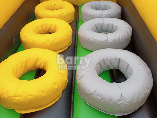 Gran Parque Temático Inflable de Agua Seca Nacional Interior Gran Casa de Salto Con Limpieza Juego Deslizamiento de Escalada Pared