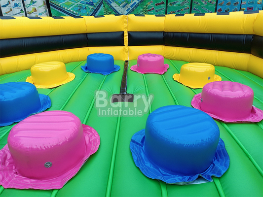 Gran Parque Temático Inflable de Agua Seca Nacional Interior Gran Casa de Salto Con Limpieza Juego Deslizamiento de Escalada Pared