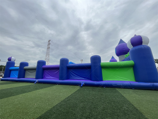 30x30m Gran Parque de diversiones Bounce Parque temático inflable Bounce House Play Area Juego