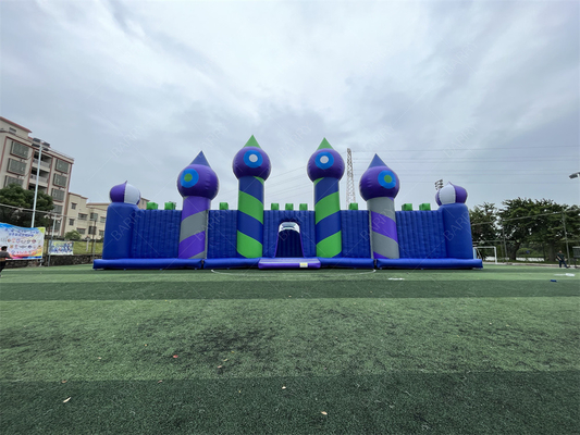 30x30m Gran Parque de diversiones Bounce Parque temático inflable Bounce House Play Area Juego