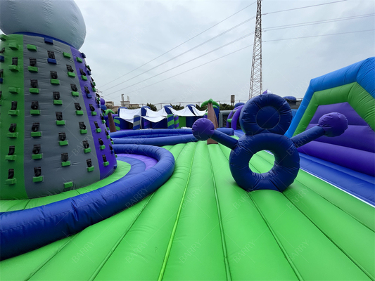 30x30m Gran Parque de diversiones Bounce Parque temático inflable Bounce House Play Area Juego