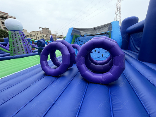 30x30m Gran Parque de diversiones Bounce Parque temático inflable Bounce House Play Area Juego