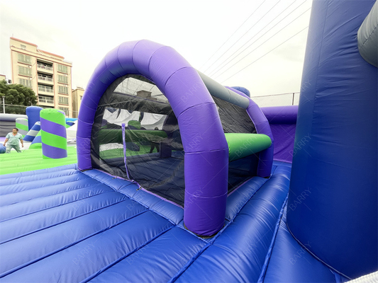 30x30m Gran Parque de diversiones Bounce Parque temático inflable Bounce House Play Area Juego
