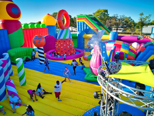 El parque de diversiones inflables más grande del mundo llega a Australia
