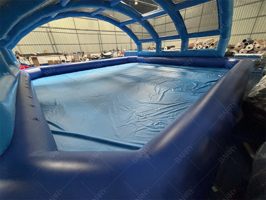 Tienda de techo de cúpula de PVC para eventos de fiesta en el patio trasero