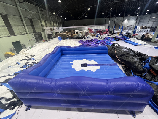 Simulador de surf inflable comercial para parques de atracciones y eventos