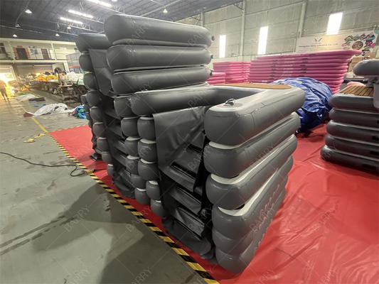 Rampa de agua inflable para perros personalizable con bomba de aire