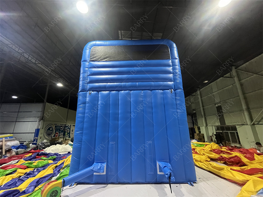 Parque de diversiones Jardín al aire libre Niño grande toboganes de agua dobles inflables para adolescentes Jardín trasero