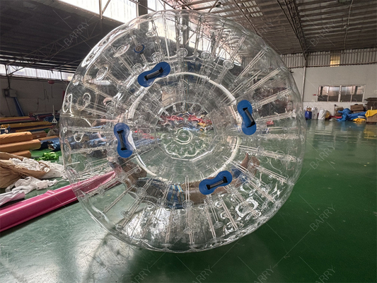 PVC TPU 2.5m Hombre loco hámster Zorbing bola rodante Zorb inflada bola para niños adultos
