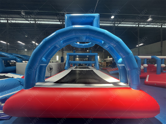 0.9mm PVC Floating Inflatable Parque acuático lago Inflatable Juegos acuáticos Inflatable Parque acuático para el mar