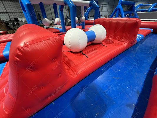 0.9mm PVC Floating Inflatable Parque acuático lago Inflatable Juegos acuáticos Inflatable Parque acuático para el mar