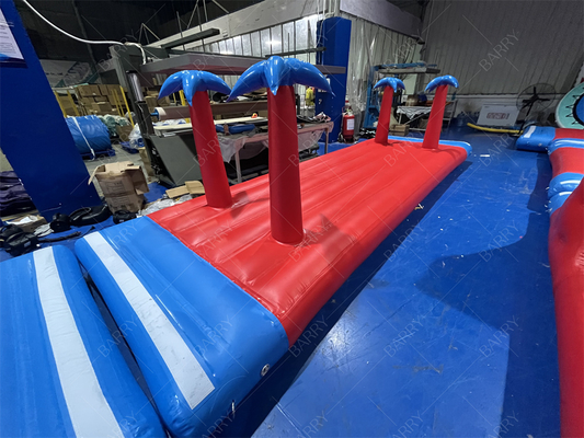 0.9mm PVC Floating Inflatable Parque acuático lago Inflatable Juegos acuáticos Inflatable Parque acuático para el mar
