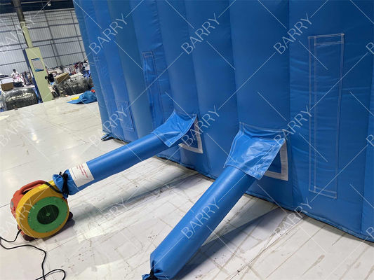 Tobogán inflable comercial para niños y adultos para Navidad