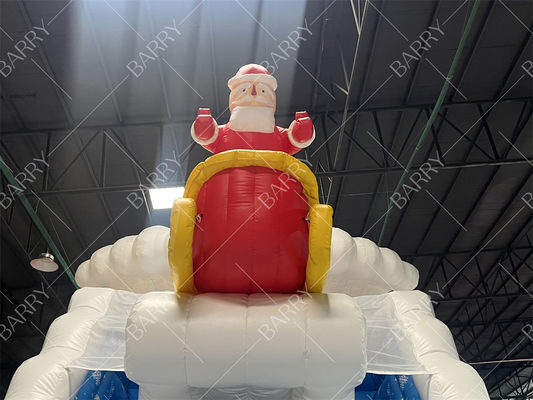 Tobogán inflable comercial para niños y adultos para Navidad