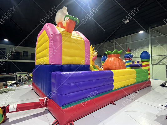 Commercial Circus Clown Inflatable Bounce House Colorful Indoor Outdoor Kids Playground Inflatable Castle