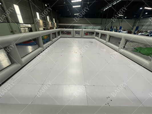 Niños al aire libre Corte de fútbol inflable Campo de fútbol Arena hermética Inflable Campo de fútbol a la venta