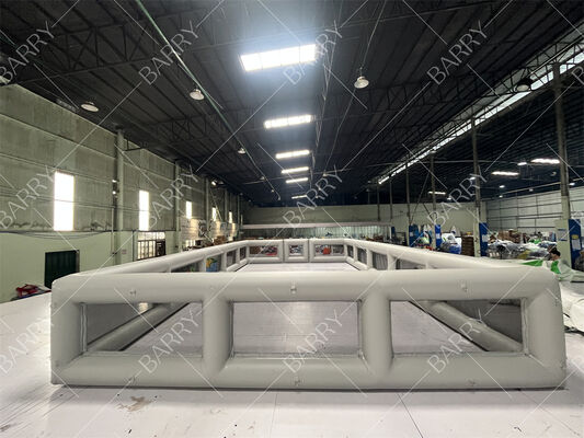 Niños al aire libre Corte de fútbol inflable Campo de fútbol Arena hermética Inflable Campo de fútbol a la venta