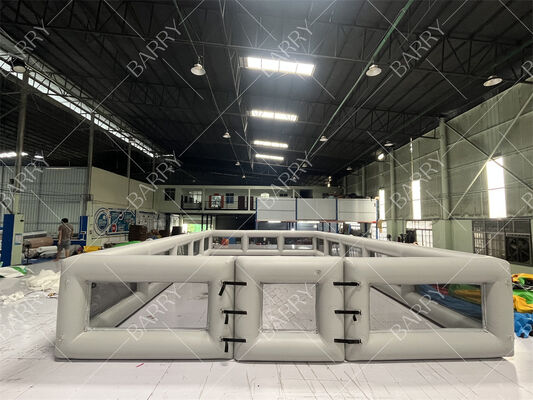 Niños al aire libre Corte de fútbol inflable Campo de fútbol Arena hermética Inflable Campo de fútbol a la venta